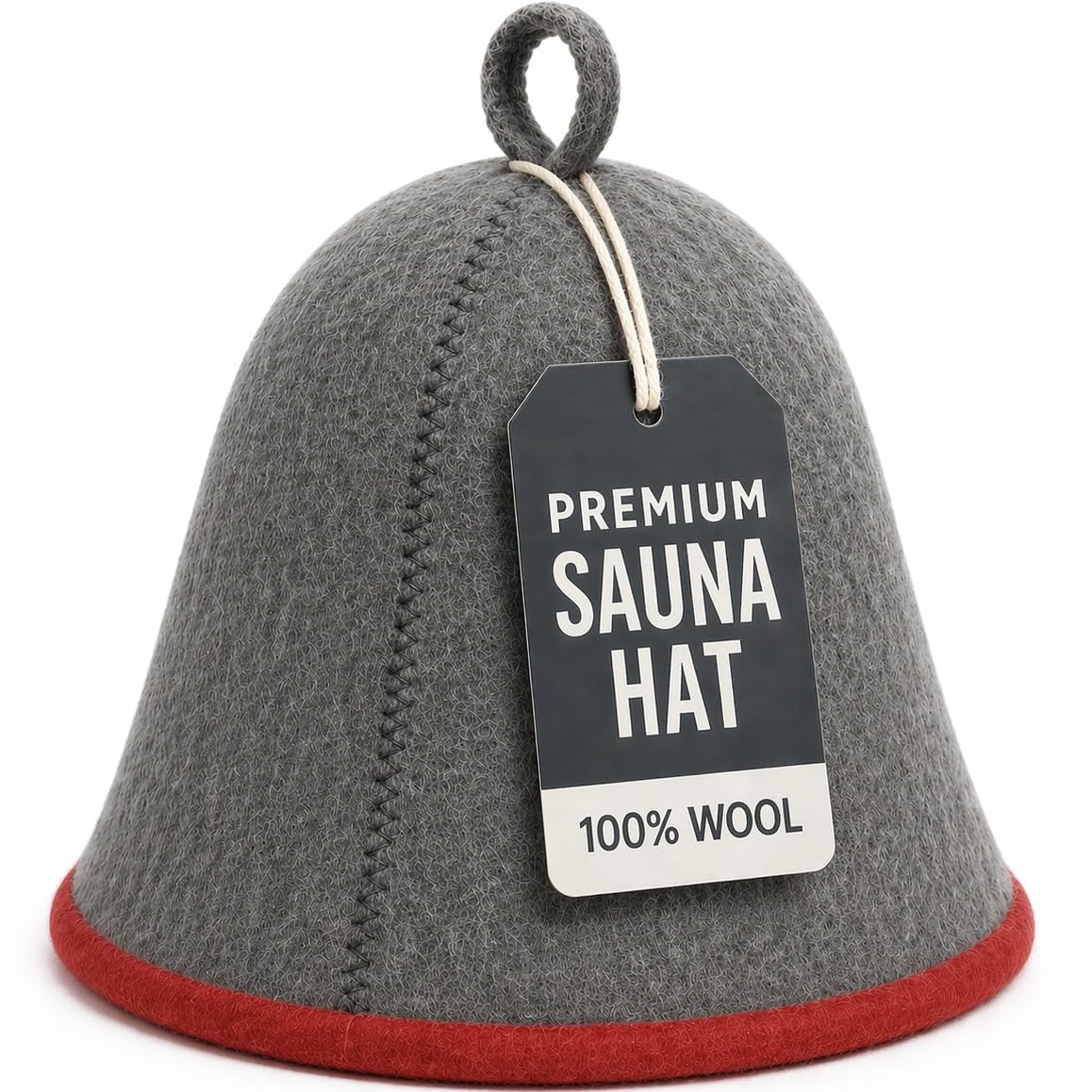 DIVELUX gorro de sauna frontal que muestra forma y color para protección térmica