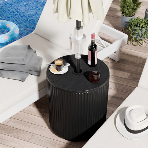 Diyfire comparación de tamaño con una silla para escala