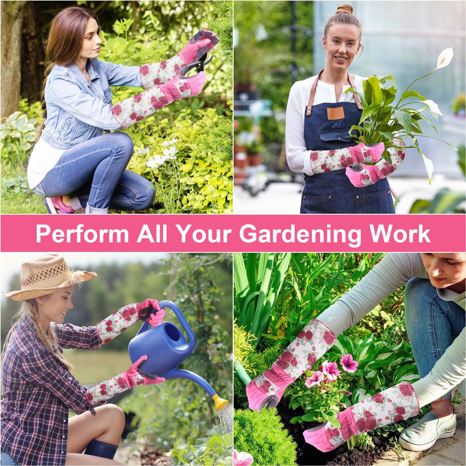 DLY guantes presentados como regalo ideal para jardinería