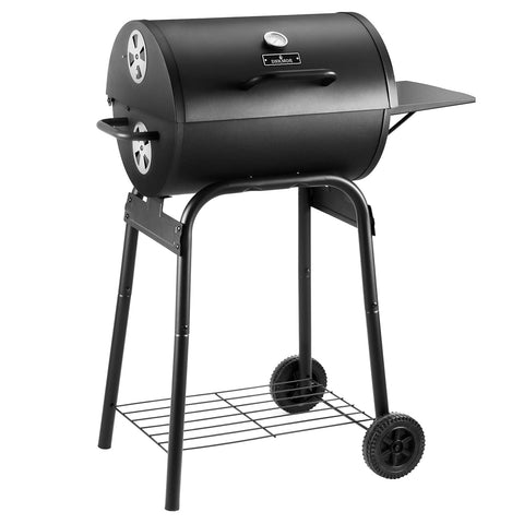 DNKMOR vista frontal de la parrilla con gran superficie de cocción