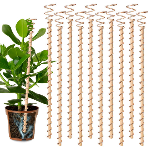 Doksving paquete frontal con 10 estacas de electrocultura, listo para jardinería