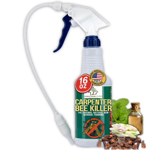 Donaldson Farms frente del envase mostrando etiqueta y volumen 16 oz con protección clara