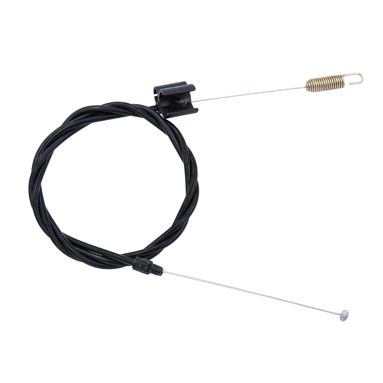 Dopend cable de transmisión frontal mostrando el paquete y longitud para fácil identificación