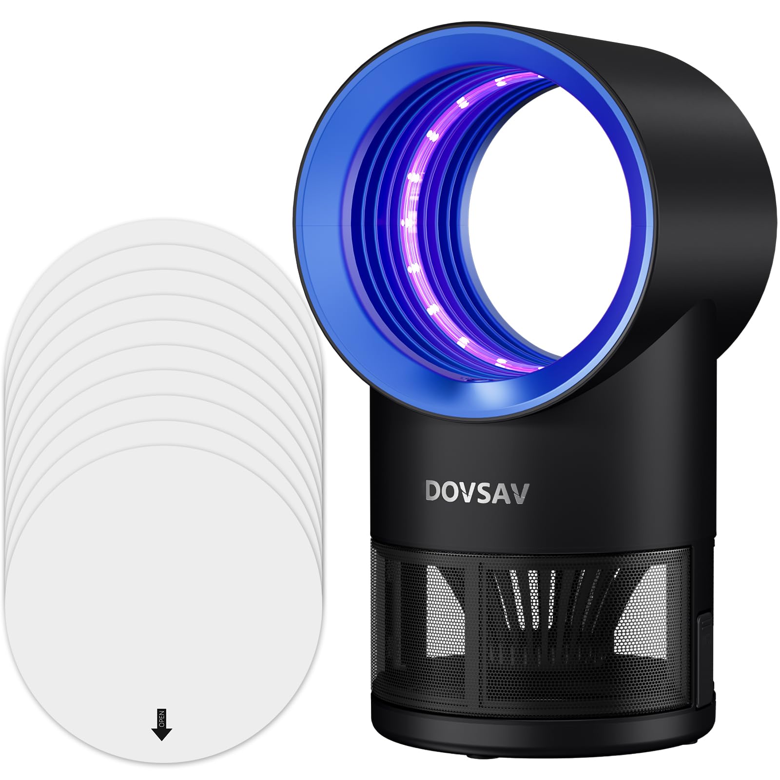 DOVSAV frontal del dispositivo, captura silenciosa en interiores