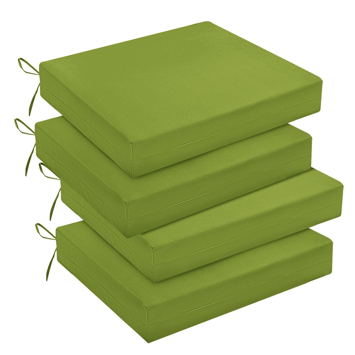 downluxe cojín frontal en sage green mostrando diseño y confort