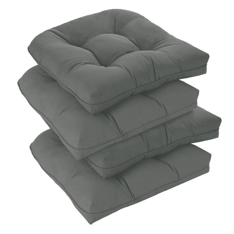 downluxe vista frontal del paquete de 4 cojines cómodo y resistente
