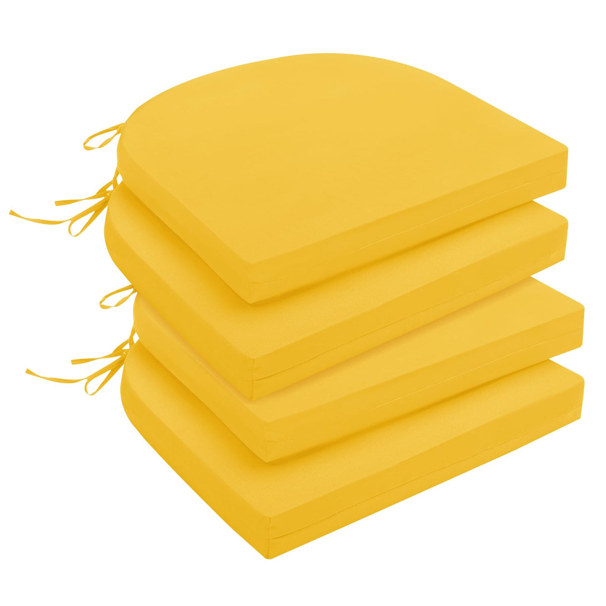 downluxe cojin frontal mostrando color amarillo y ajuste perfecto en silla