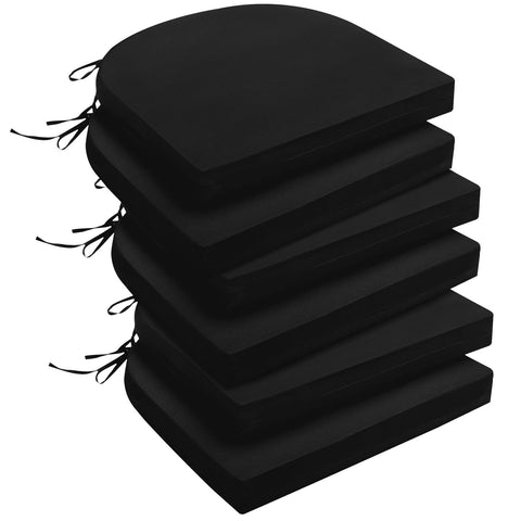 downluxe paquete frontal mostrando seis cojines negros, comodidad inmediata