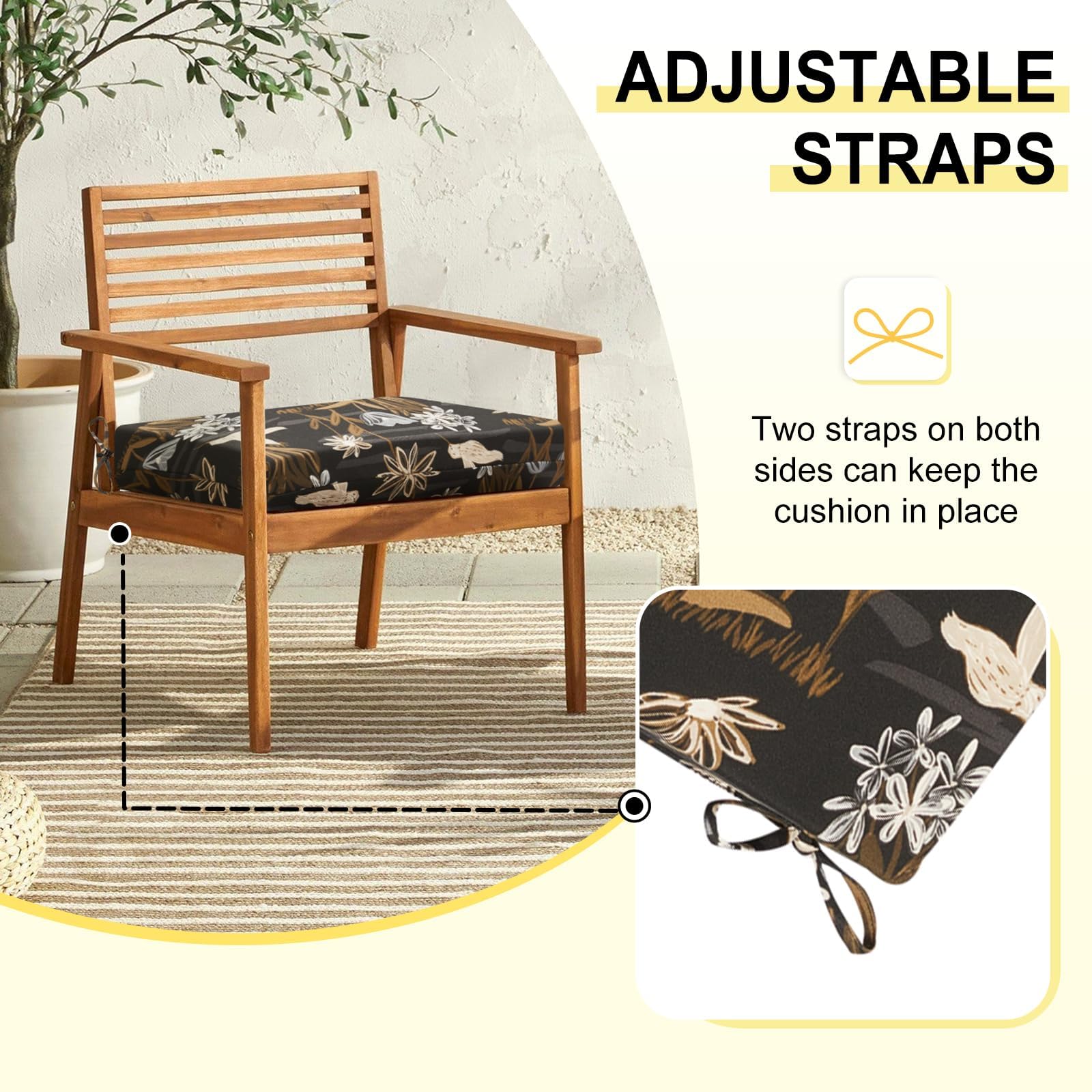 downluxe comparación de tamaño 18.5x16x3 pulgares para ajuste estándar