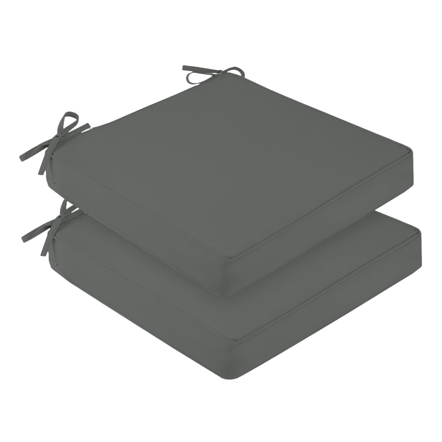 downluxe vista frontal del pack de cojines para terraza con protección contra agua