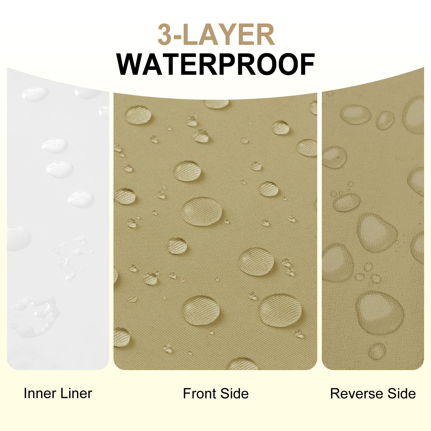 downluxe primer plano tejido oxford resistente que protege contra salpicaduras