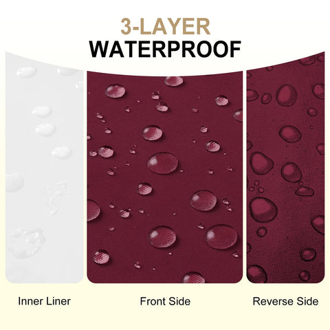 downluxe primer plano tela oxford repelente al agua mostrando durabilidad