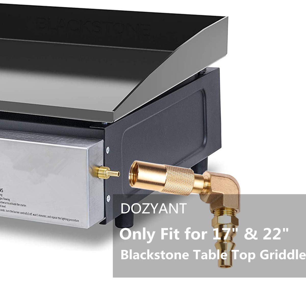 DOZYANT adaptador conectado a línea de RV demostrando uso práctico