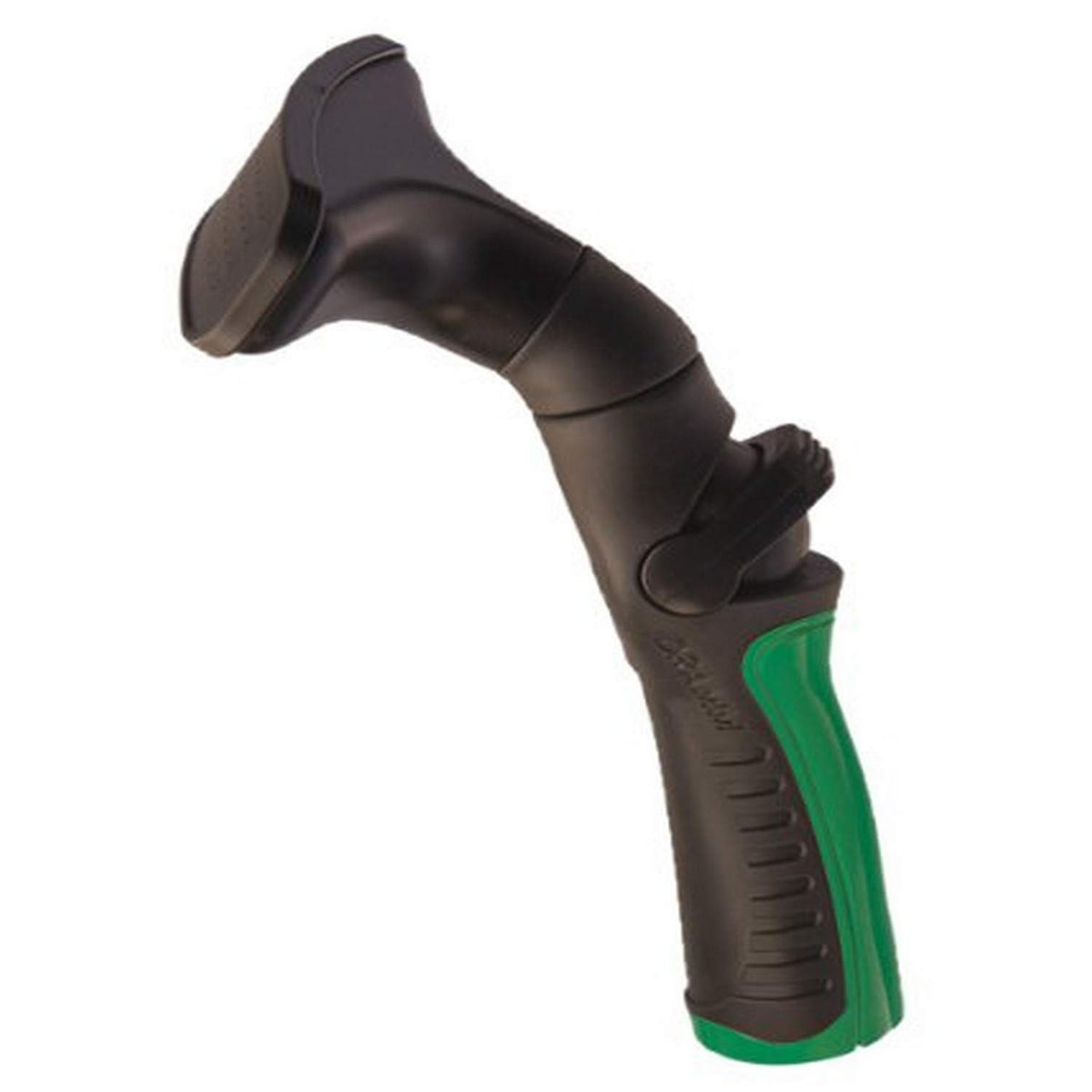 Dramm boquilla frontal mostrando diseño ergonómico y control preciso