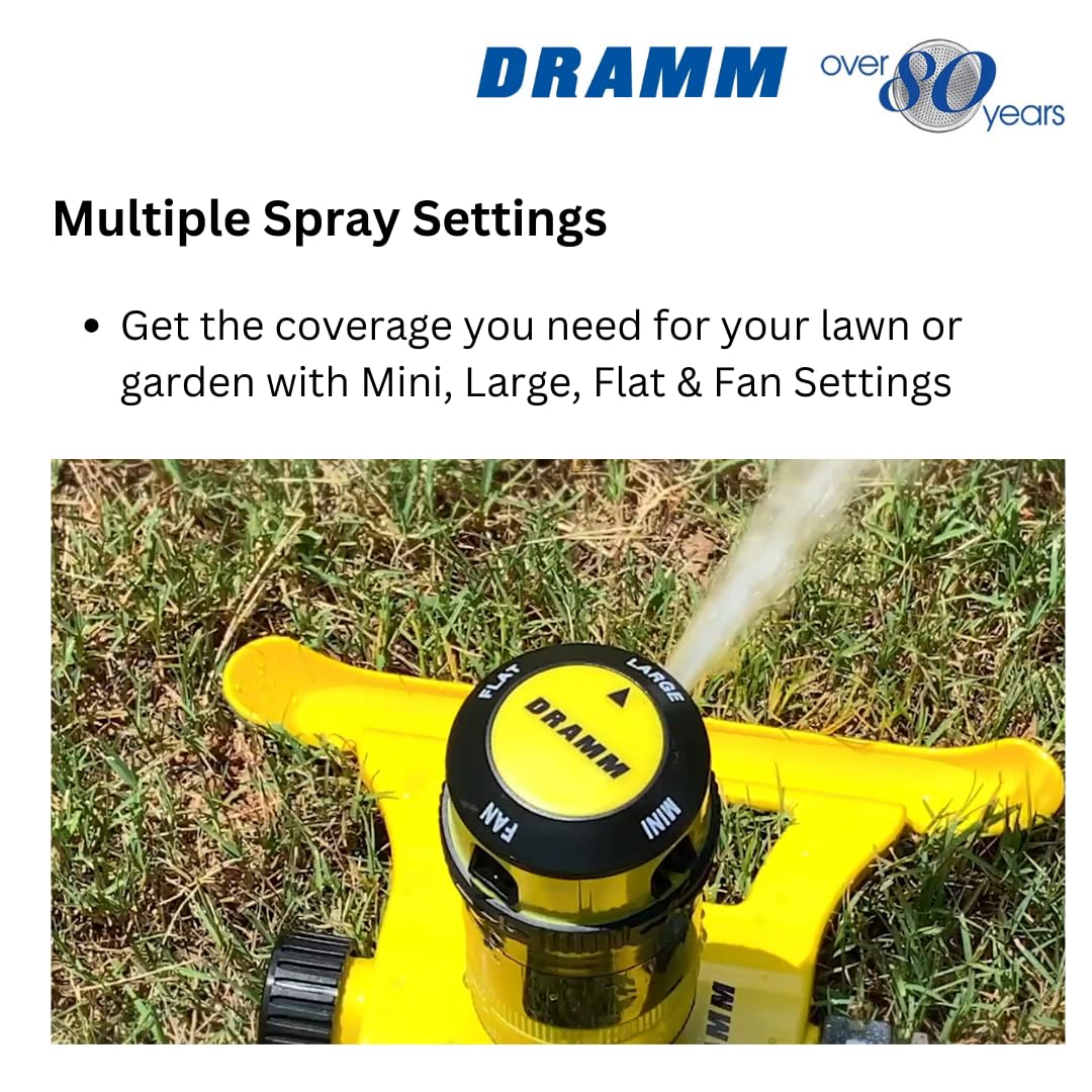 Dramm ColorStorm conexiones pass-through para enlazar múltiples aspersores