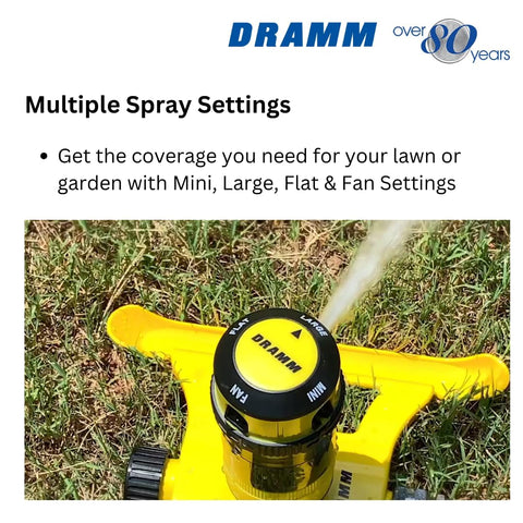 Dramm ColorStorm conexiones pass-through para enlazar múltiples aspersores