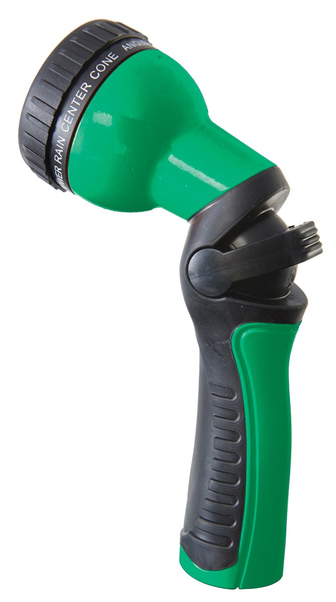 Dramm pistola frontal mostrando patrones y agarre ergonómico para mayor control