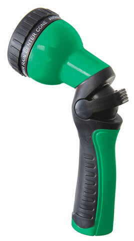 Dramm pistola frontal mostrando patrones y agarre ergonómico para mayor control
