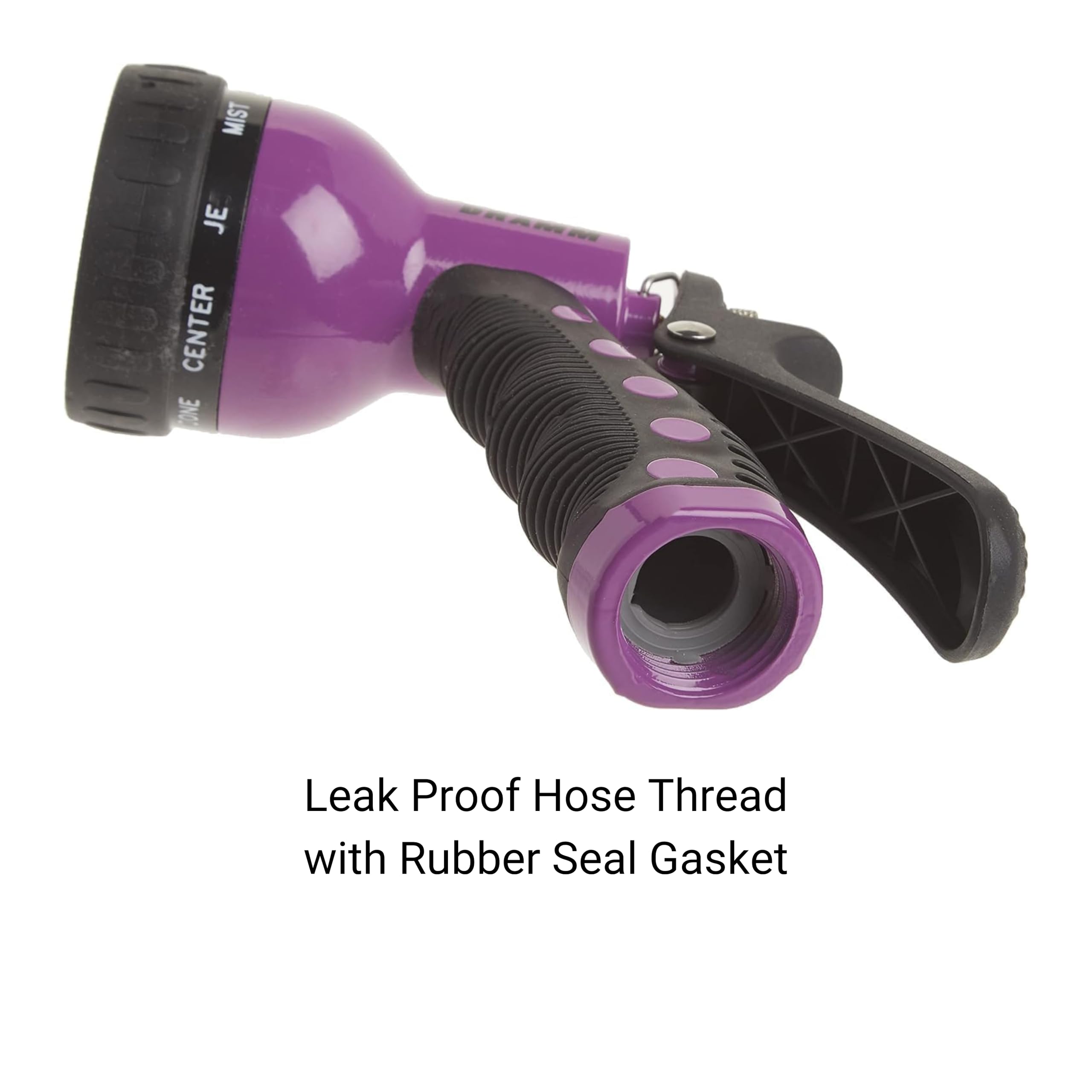 Dramm revolver chorro jet en uso limpiando terraza eficazmente