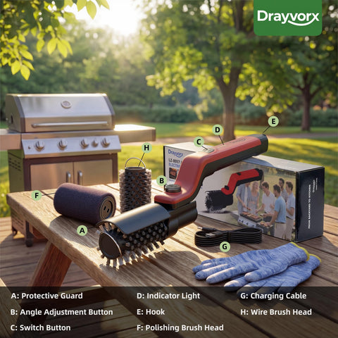 drayvorx accesorios y puerto type-c que reducen tiempo de recarga