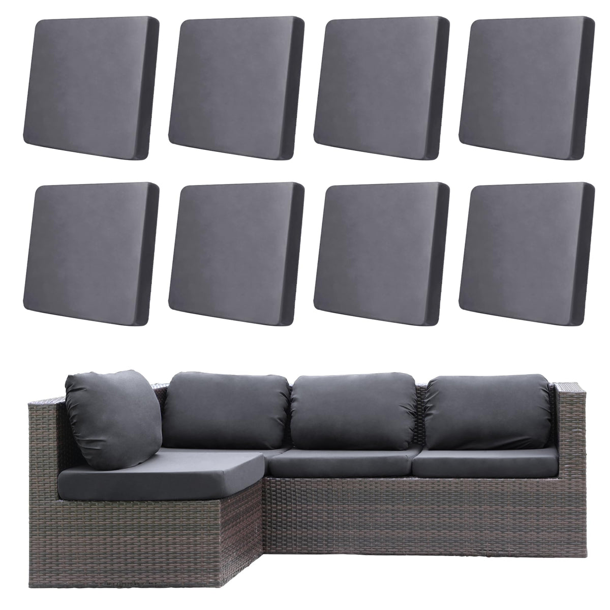 DREAHOTEXTIL funda frontal mostrando ajuste ceñido y apariencia renovada