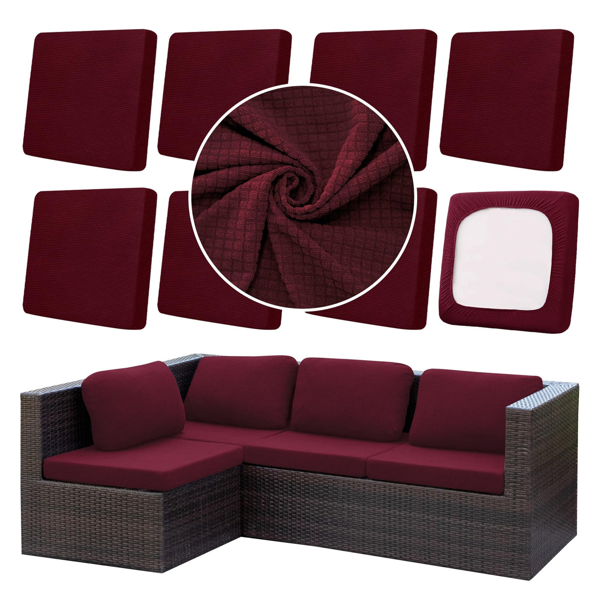 DREAHOTEXTIL funda frontal mostrando ajuste ceñido y protección