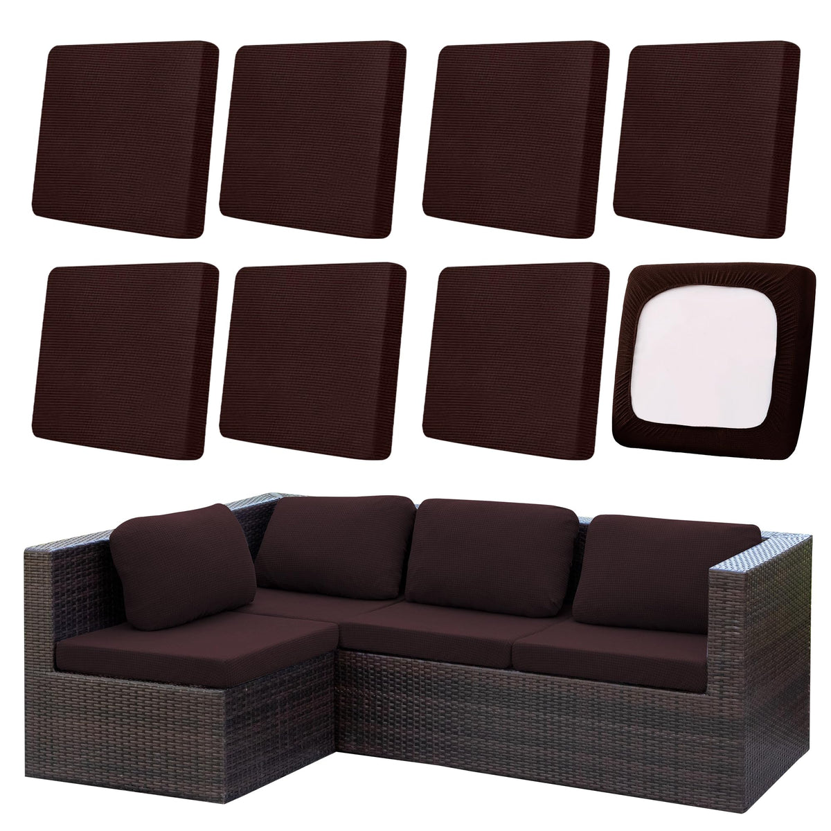 DREAHOTEXTIL funda cojin frontal mostrando ajuste ceñido y aspecto renovado