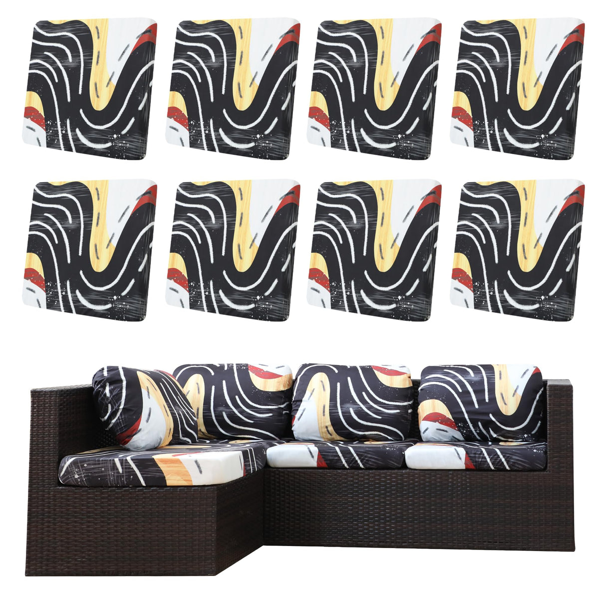 DREAHOTEXTIL funda frontal mostrando ajuste ceñido y acabado profesional