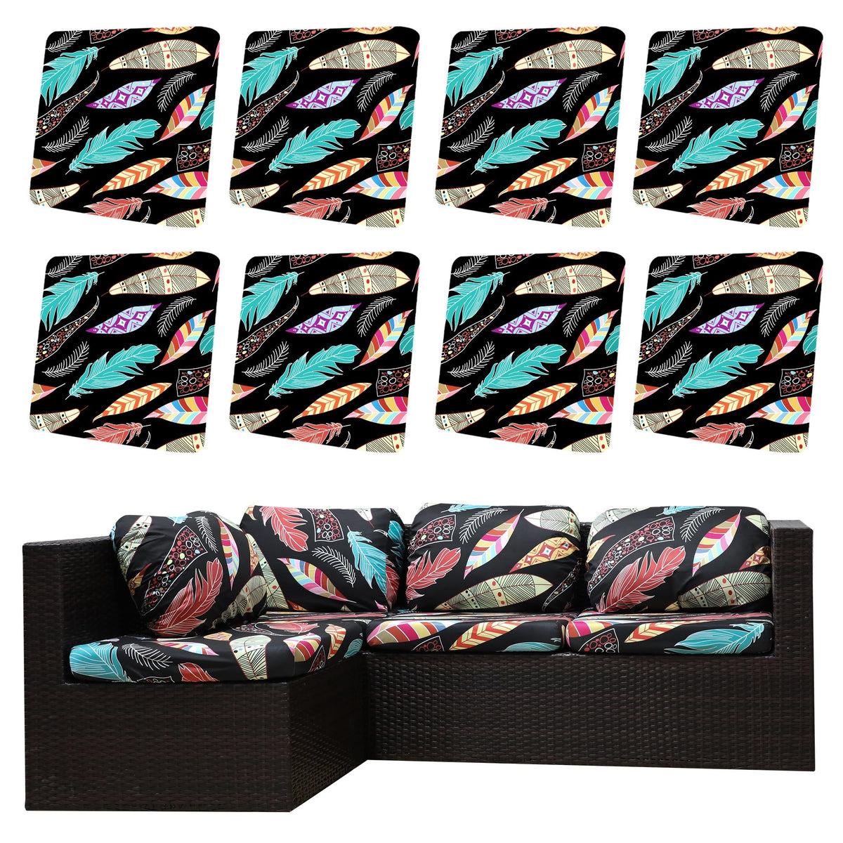 DREAHOTEXTIL funda elástica frontal mostrando ajuste y color para renovar muebles