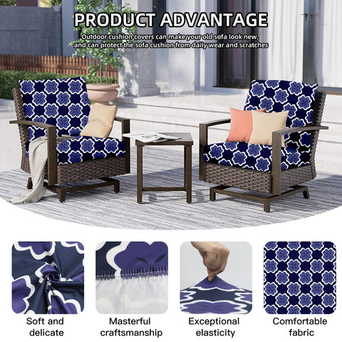 DREAHOTEXTIL funda colocada en sillón exterior protección visible
