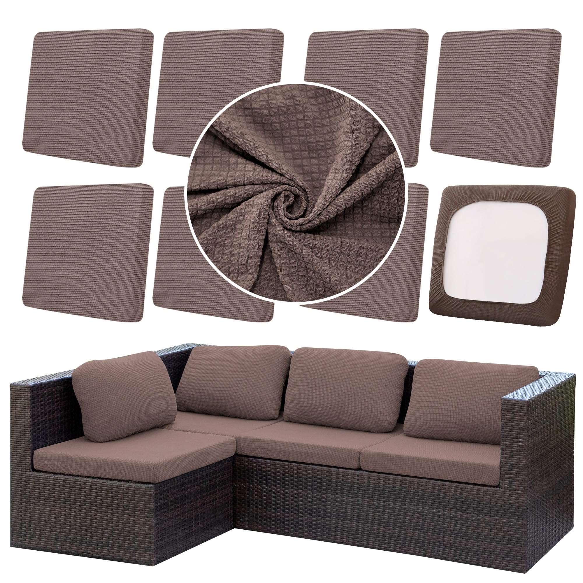DREAHOTEXTIL funda frontal pack mostrando colores y ajuste rápido