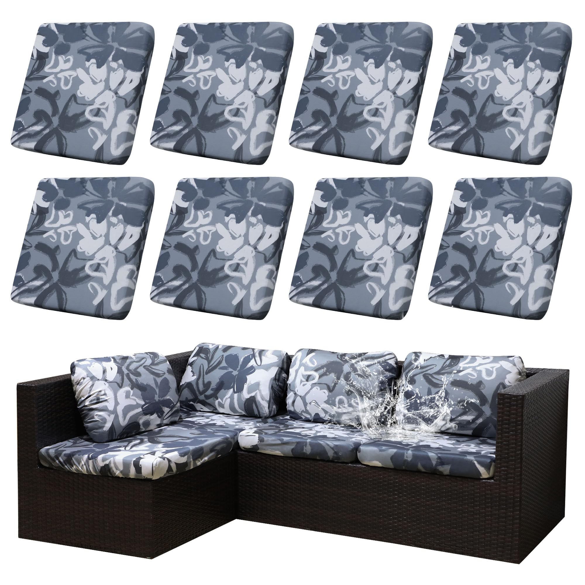 DREAHOTEXTIL fundas elásticas frontal mostrando ajuste y protección