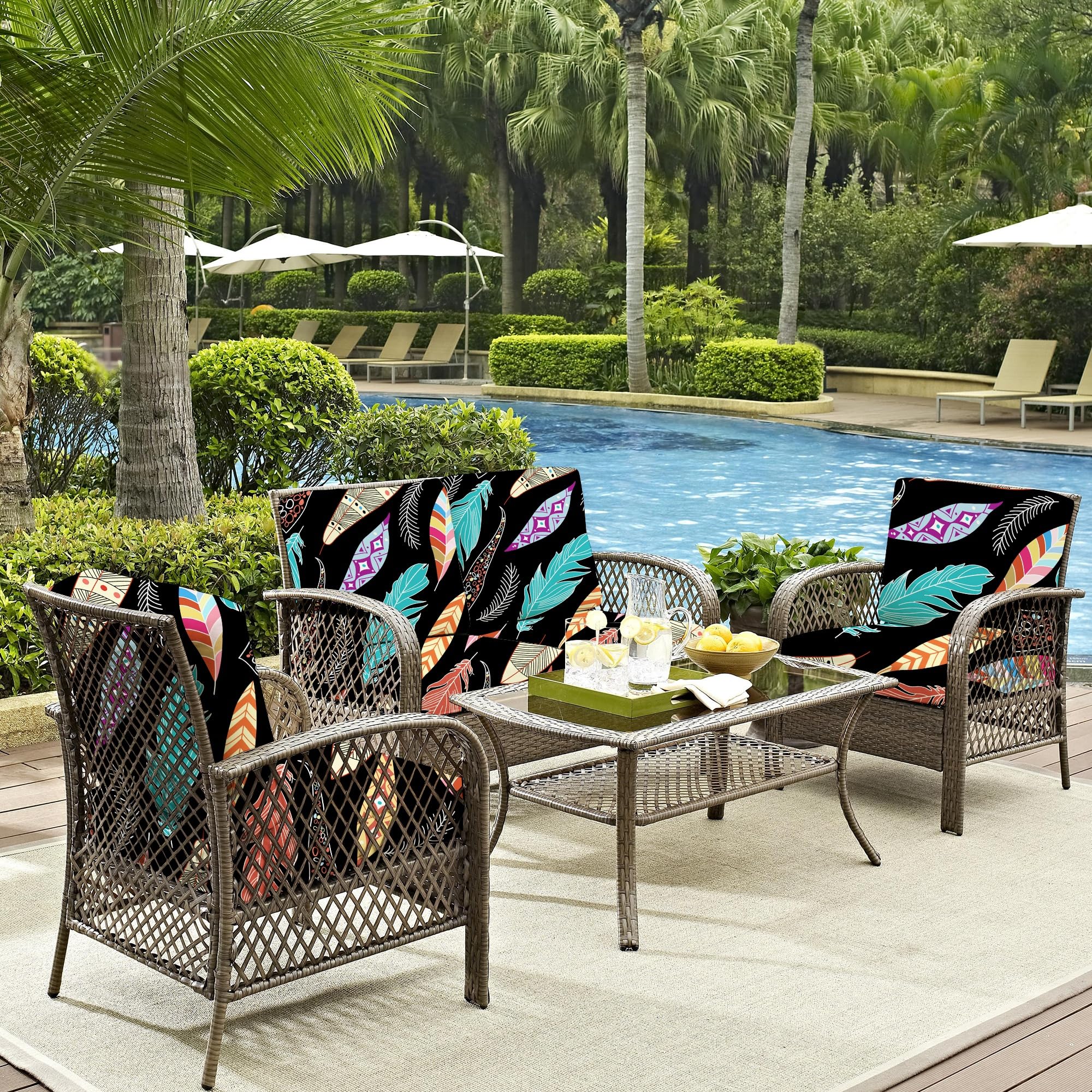 DREAHOTEXTIL ambiente terraza decorada mostrando cómo aporta estilo y protección