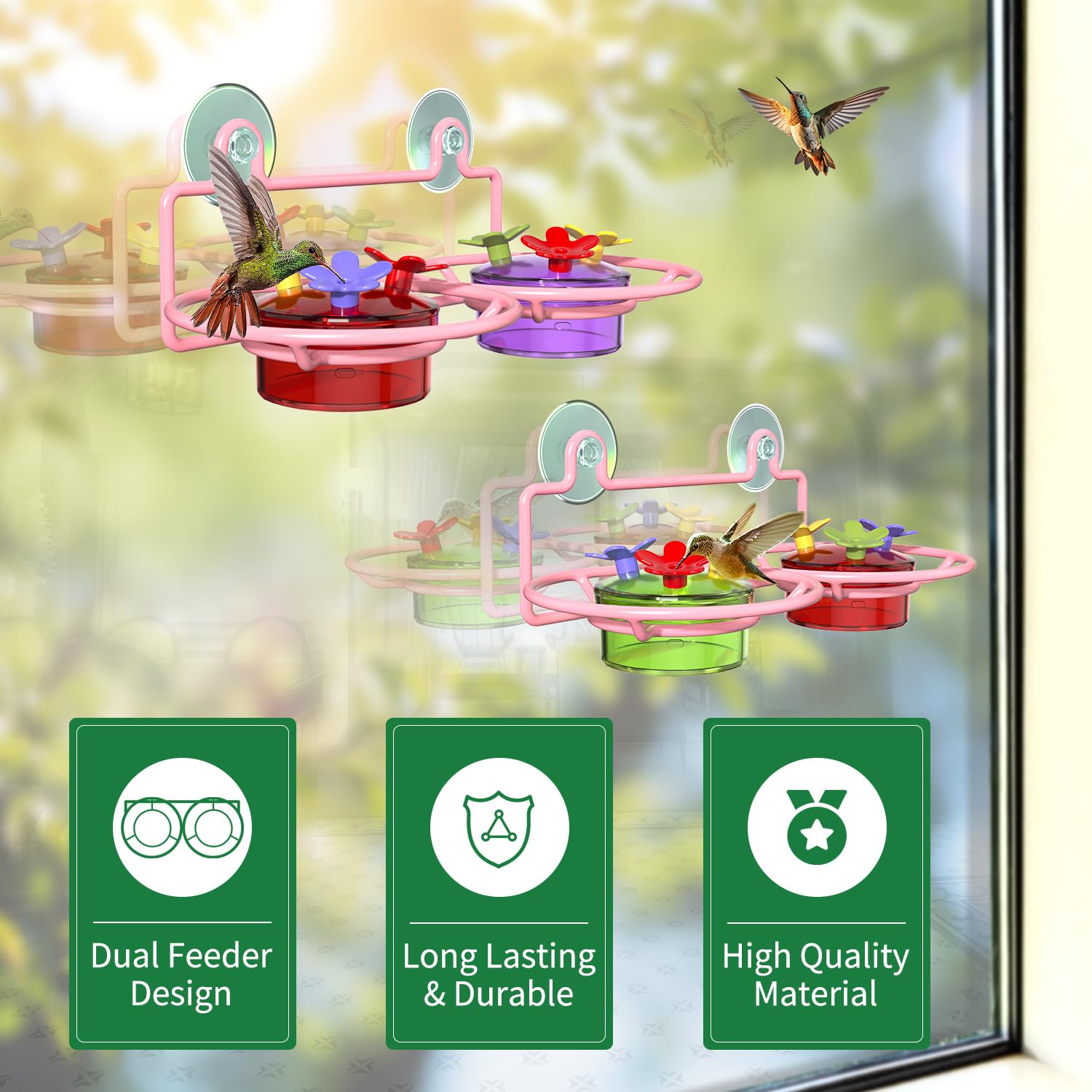 Dreamdrawer frascos transparentes mostrando nivel de néctar fácil control