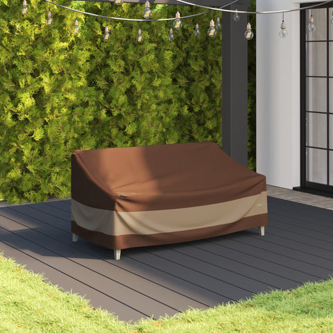 DUCKCOVERS comparación de escala con loveseat, encaja 62x38x35