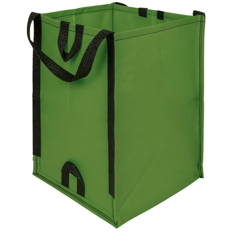 DURASACK bolsa verde musgo vista frontal autoportante para trabajo pesado