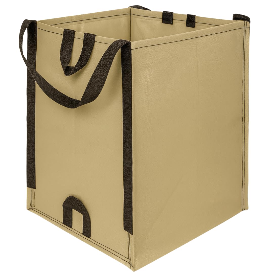 DURASACK bolsa caqui frente mostrando estabilidad y gran capacidad