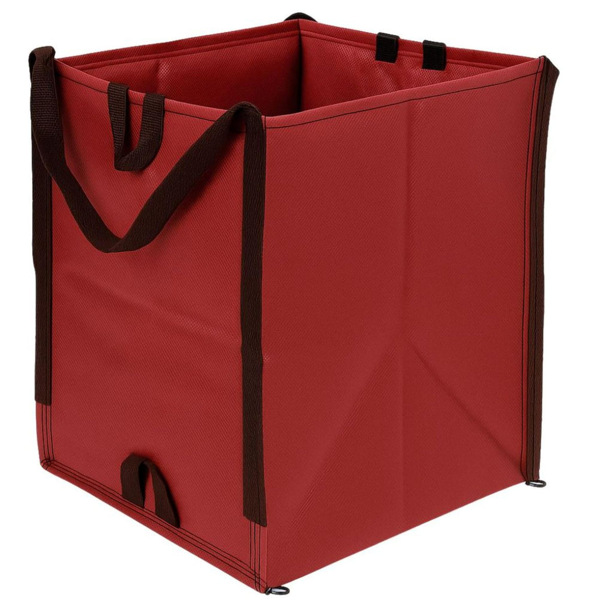 DURASACK vista frontal de la bolsa roja con gran capacidad y durabilidad