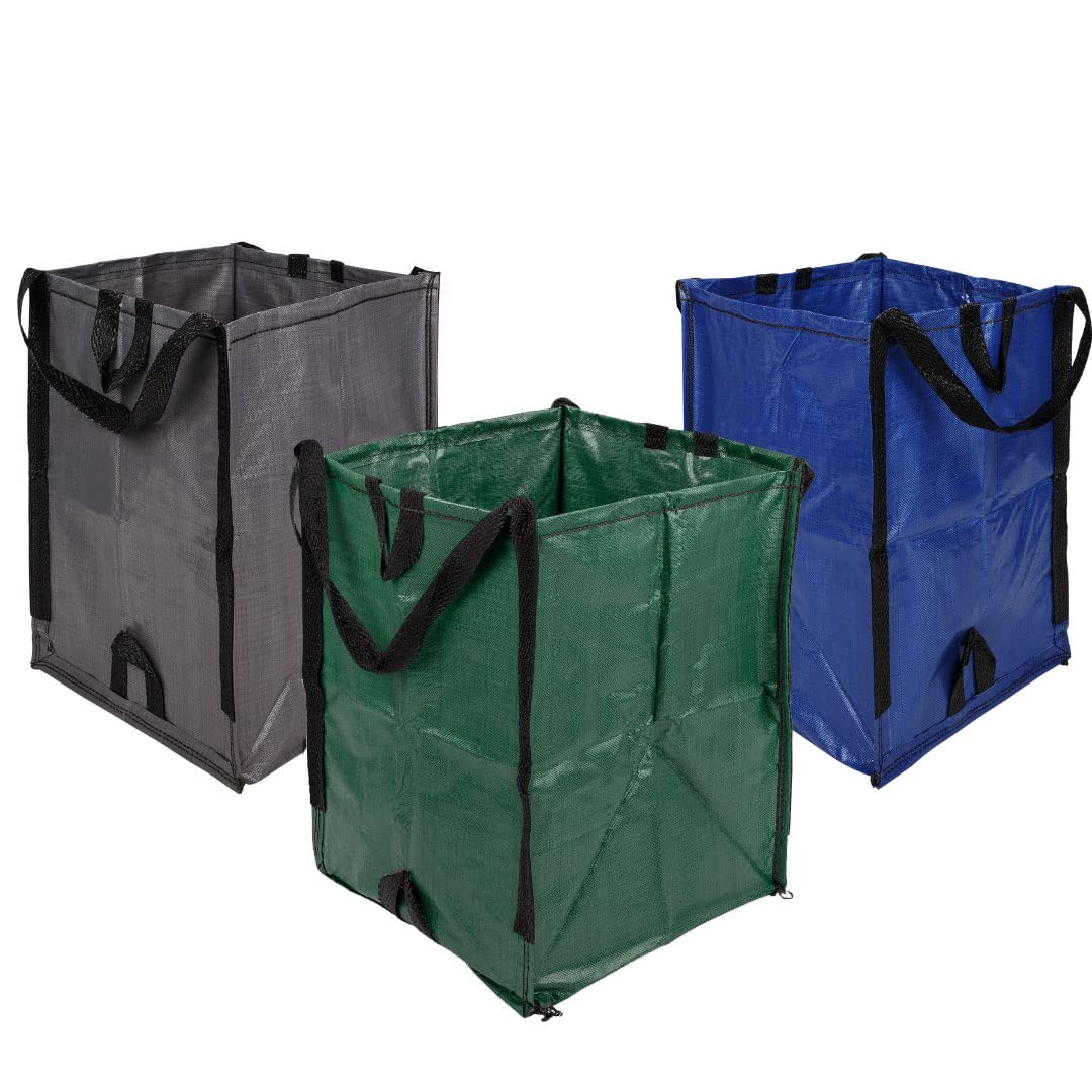 DURASACK vista frontal del paquete multicolor mostrando capacidad y asas reforzadas