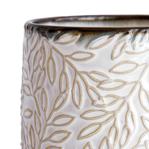 D'vine Dev maceta en ambiente de salón, integra decoración moderna y natural