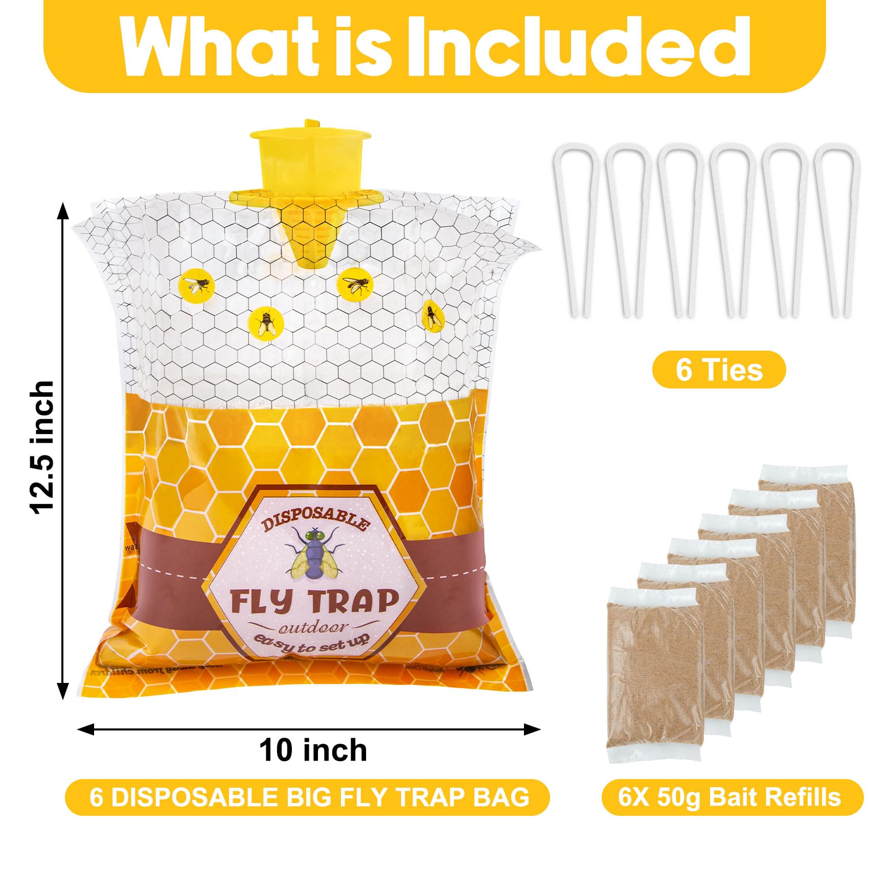 Dwcom Trap detalle del cebo soluble que destaca su formulación natural
