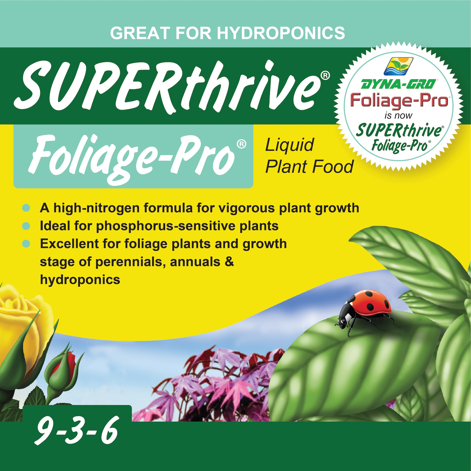 Dyna-Gro aplicado en invernadero para cultivo foliar consistente