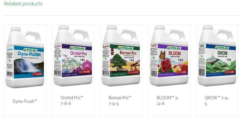 Dyna-Gro resultado en hojas sanas mostrando vigor y color mejorado