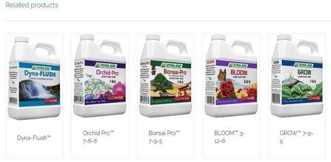 Dyna-Gro resultado en hojas sanas mostrando vigor y color mejorado