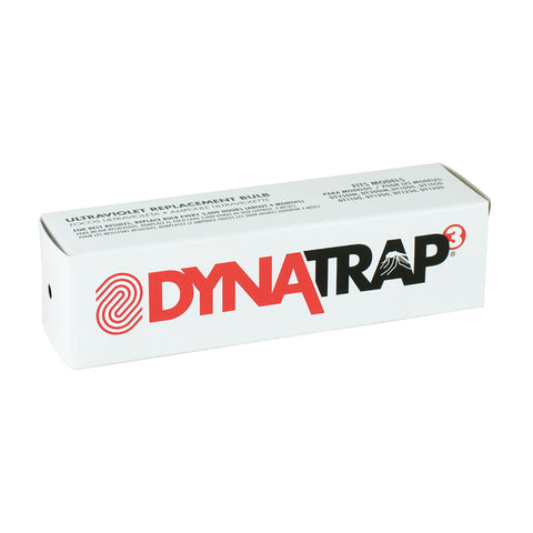 DynaTrap bombilla con guía de cambio facilitando instalación segura