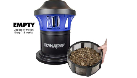 DynaTrap DT1775 ventilador silencioso que succiona insectos eficazmente