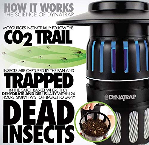 DynaTrap DT1775 luz AtraktaGlo UV que atrae insectos por la noche