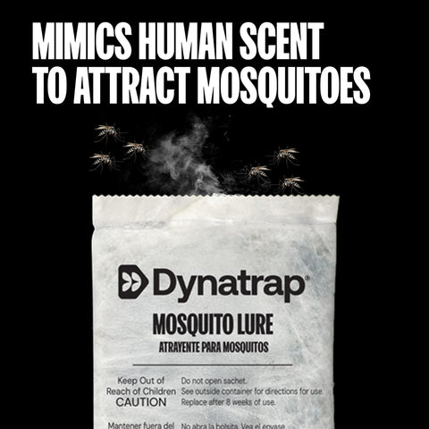 DynaTrap sachet detalle de textura que explica su liberación controlada