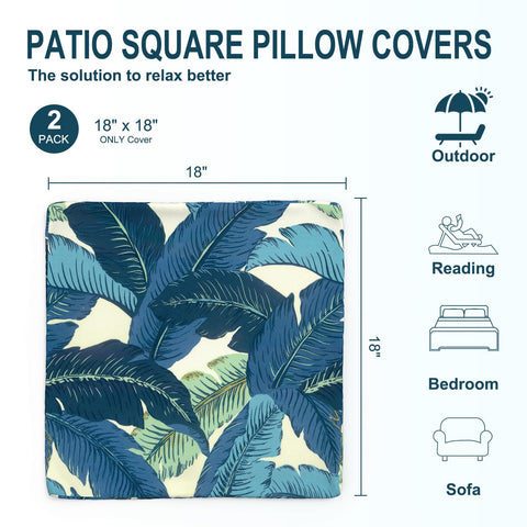 DYTXIII funda en sofá de patio aportando color y estilo exterior durable