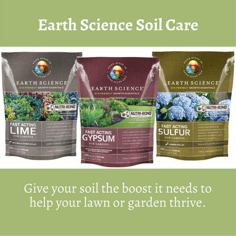 Earth Science vertiendo gránulos en mano facilita aplicación segura
